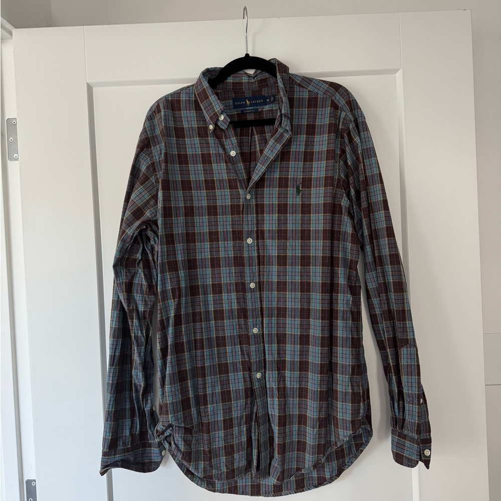 Ralph Lauren Men’s Plaid Button-Down Shirt